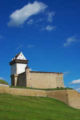 Fototapeta na wymiar Herman castle in Narva. Estonia