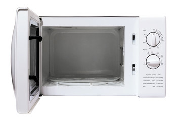 Microwave oven on white - 9047217