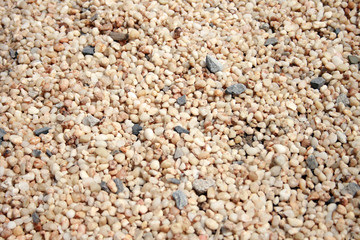 Different colored and shaped stones