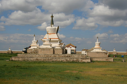 Pagode en Mongolie