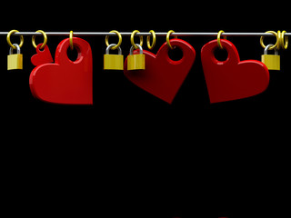 Cuori e lucchetti © sabino.parente