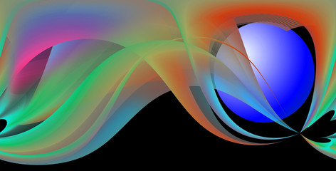 Fototapeta premium Abstract Design. The first Collection