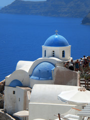 Fototapeta na wymiar Santorini Kreta Grecja
