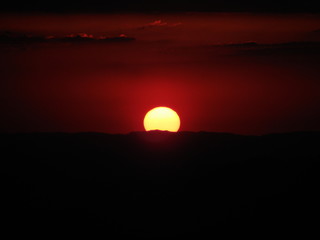 Pôr do Sol - Serra da Moeda - MG
