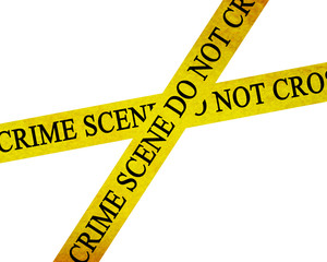 crime scene do not cross: police line