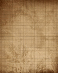 Obraz premium old grunge office paper with squares on it