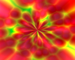 Naklejka premium Abstract Background pattern of fantasy fireworks fractals