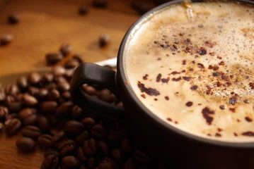 Photo sur Plexiglas Chocolat eine tasse guten kaffees