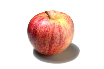 Red apple isolated