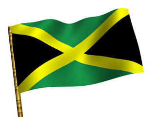 National Flag. Jamaica