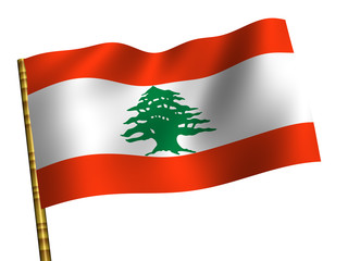 National Flag. Lebanon