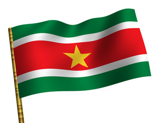National Flag. Suriname