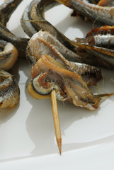 Alici alla piastra - Antipasto