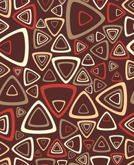 The sample of a background with triangles. Vector illustration