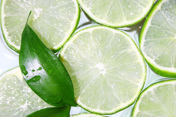 Fototapeta na wymiar green lime