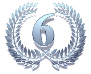 Sechs Silber