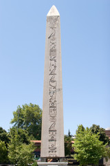 Historic Egyptian obelisk in Istanbul