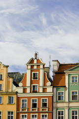 Obraz premium Marketplace buildings in Wroclaw (Poland)