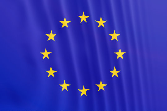 Wavy EU Flag