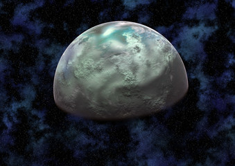 Alien World In Space