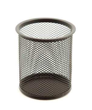 trash can studio isolated over white