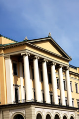 Royal palace in Oslo, Norway