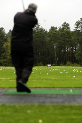 Obraz premium golf court