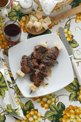 Fegatini di maiale alla petroniana - Secondi carne Emilia R.