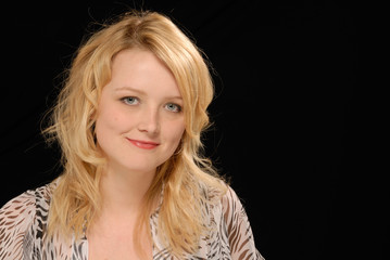 Naklejka premium gorgeous blond girl