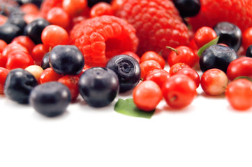 berry isolated on white background