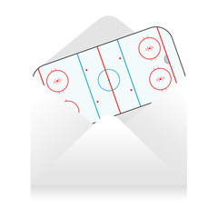 Hockey field delivery