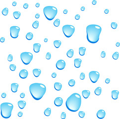 Beautiful wet surface. Vector illustration..