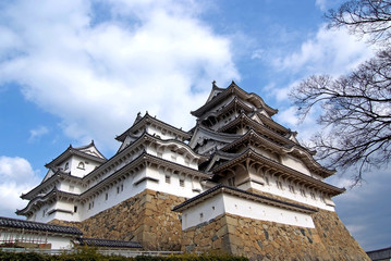 Himeji-jo castle near Osaka Japan