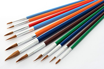 Colorfule Paint Brushes