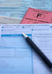 d&eacute;claration d'accident