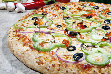 vegetarian pizza