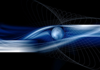 Abstract futuristic modern background