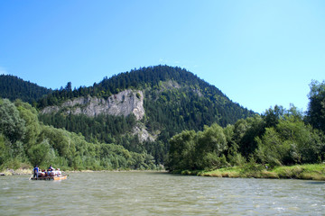 Rafting at Dunajec