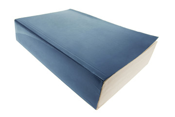 Book on Isolated White Background