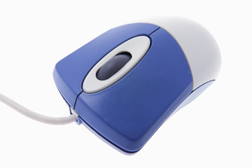 Computer Mouse on Seamless Background
