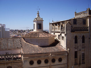 convento de las adoratrices. edificio neogotico badajoz