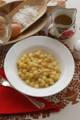 Gnocchetti formaggio e erba cipollina - Trentino Alto Adige