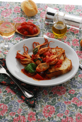 Moscardini in umido - Secondi di pesce del Veneto