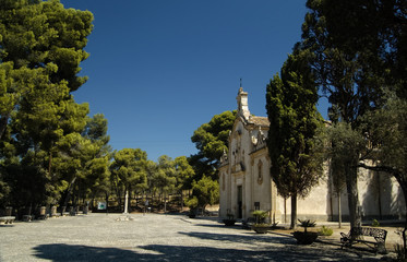 Fototapeta na wymiar Santuario de Nuestra Señora de Gracia en Biar