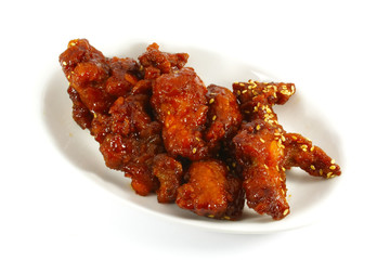 Sweet and Sour Pork Classical Popular Asian Cuisine Dish