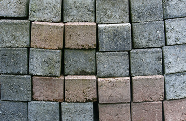 background of paving stones as texture