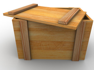 Crate. 3d