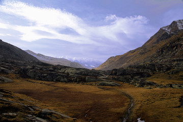 Wanderwege in den Alpen