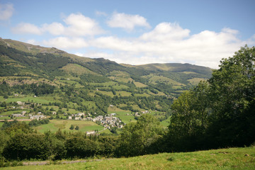 Fototapeta premium village de campagne