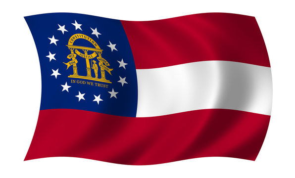 Flag of Georgia -USA
